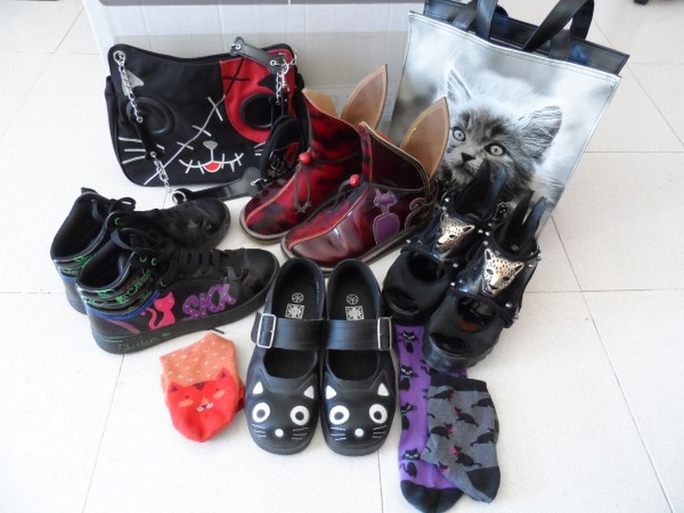 shoes bags and socks