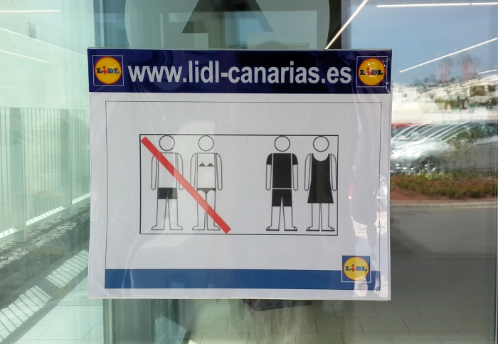 Lidl no to swimwear